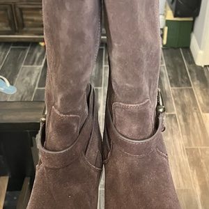 Coach Virtue Suede Boots
